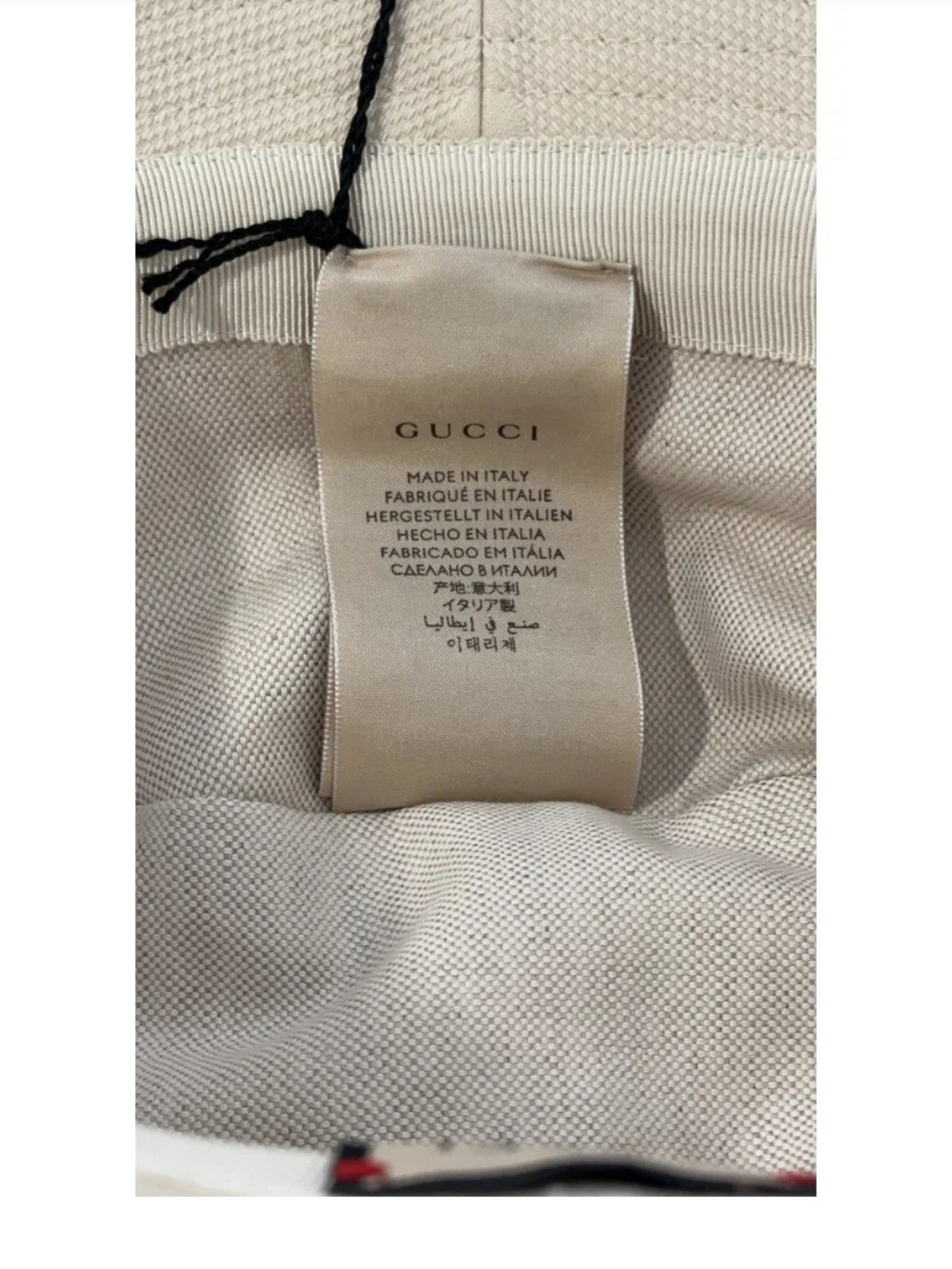Gucci bucket hat